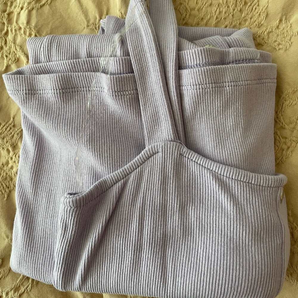 Lilac Ribbed Dress - M - Picture 9 of 12